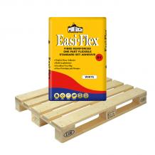 Palace Easy-Flex Flexible Fibre Reinforced Standard Set S1 Wall & Floor Tile Adhesive White 20kg Full Pallet (54 Bags Tail-Lift)